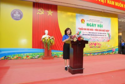 NGÀY HỘI “THIẾU NHI VUI KHỎE – MỪNG SINH NHẬT ĐOÀN” TUYÊN DƯƠNG “DŨNG SĨ NGHÌN VIỆC TỐT” CẤP TRƯỜNG VÀ TRIỂN KHAI CÔNG NHẬN CHƯƠNG TRÌNH RÈN LUYỆN ĐỘI VIÊN NĂM HỌC 2022-2023