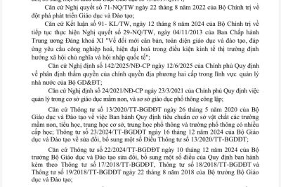KẾ HOẠCH CHIẾN LƯỢC PHÁT TRIỂN NHÀ TRƯỜNG GIAI ĐOẠN 2026-2030 VÀ TẦM NHÌN ĐẾN NĂM 2035