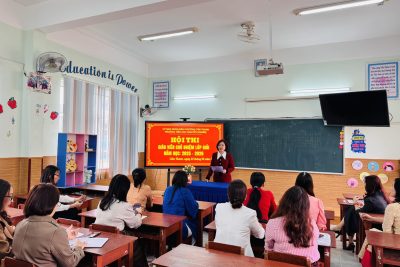 KHAI MẠC HỘI THI GIÁO VIÊN CHỦ NHIỆM LỚP GIỎI NĂM HỌC 2025-2026