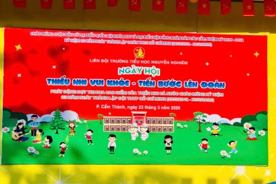 NGÀY HỘI “THIẾU NHI VUI KHOẺ – TIẾN BƯỚC LÊN ĐOÀN” NĂM HỌC 2025-2026